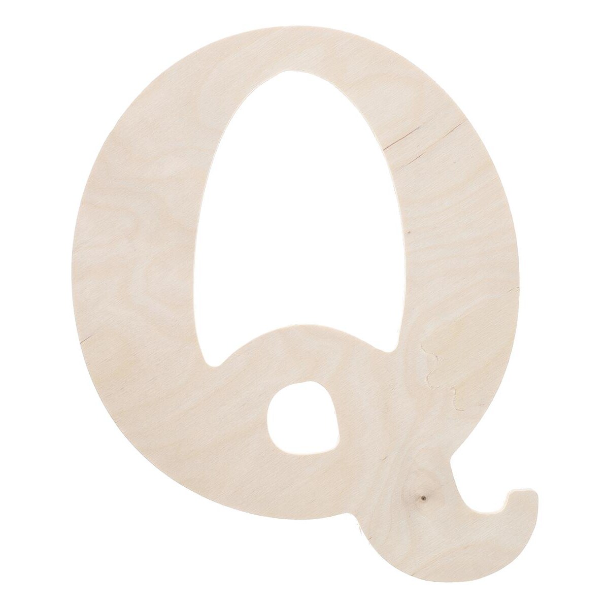 Good Wood by Leisure Arts Letter 9.5" Q, Wooden Letters, Wood Letters, Wooden Letters Wall Decor, Large Wooden Letters, Wooden Letters 9.5 inch, Small Wooden Letters for Crafts