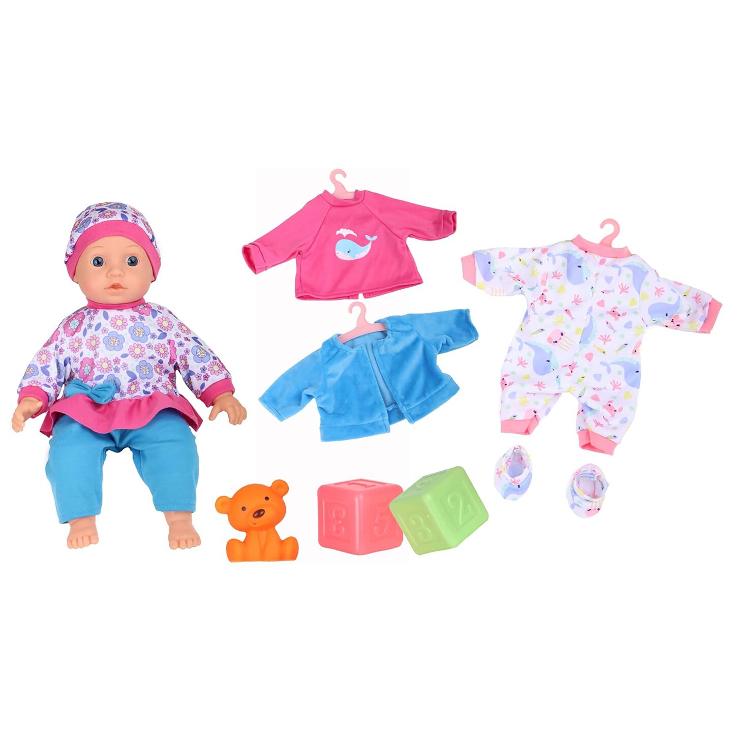 Dream Collection 14&#x201D; Baby Doll - My Lil Wardrobe in Gift Mailer