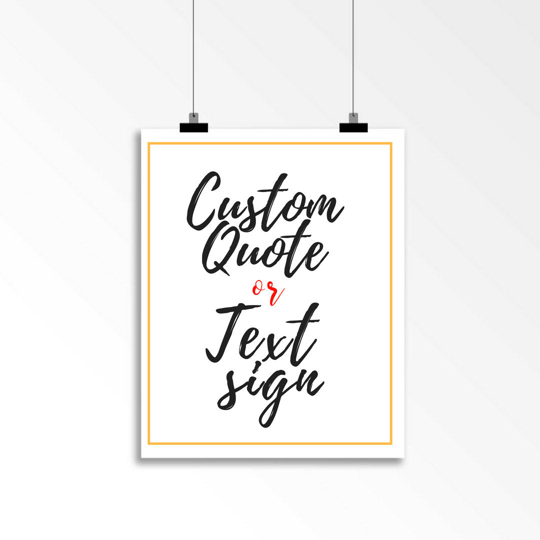 Motivational Quote Framed Wall Art