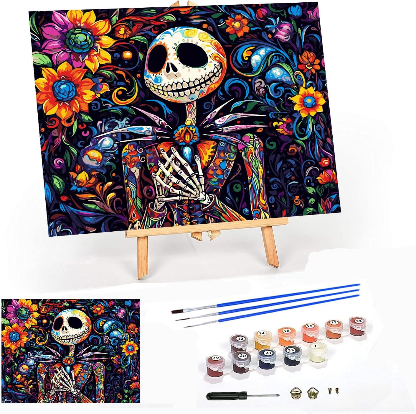Halloween Paint by Numbers Kits