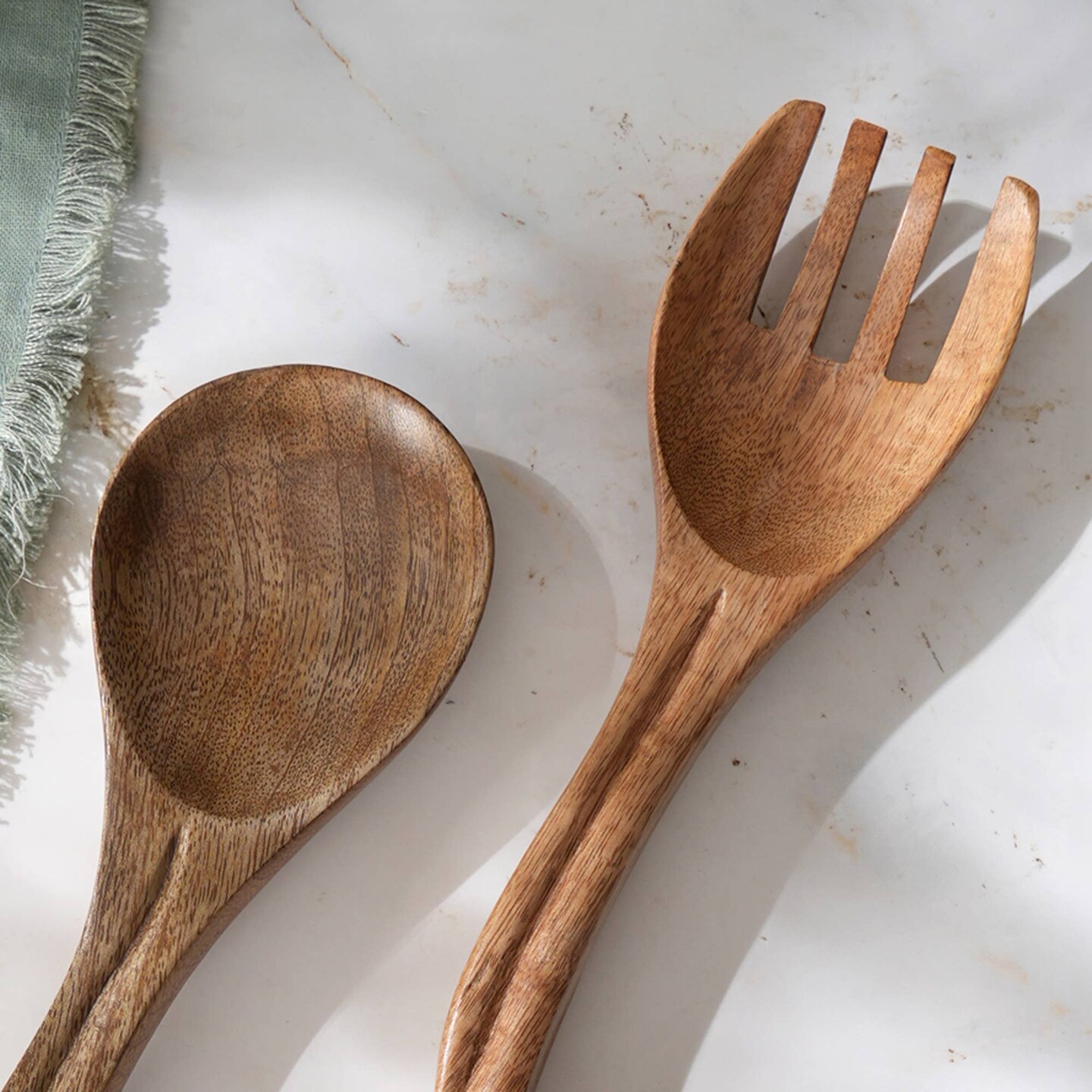 Wooden Cooking Utensil Set/Salad Servers-Set Of 2