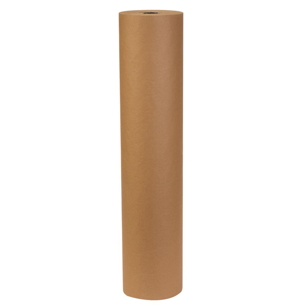 Colorations 36 in. x 1000 ft. 40 lb. Butcher Paper Roll - Tan - School Art Supplies, Craft Projects for Kids, Gift Wrap, Classroom, Home, Drawing, Coloring