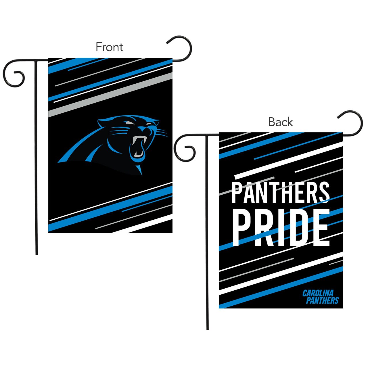 Carolina Panthers Slogan NFL Licensed Double-Sided Garden Flag