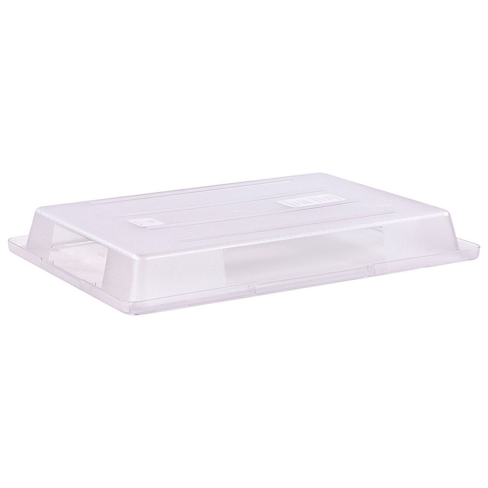 Carlisle 18 in. x 26 in. x 3.5 in. 5 gal. StorPlus Polycarbonate Food Storage Container - Clear