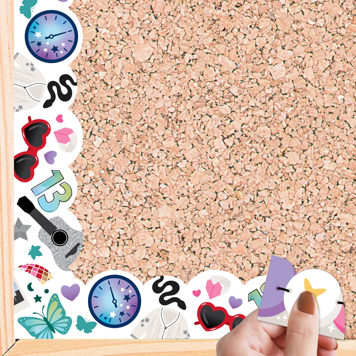 Big Dot of Happiness In Our School Era - Scalloped Classroom Decor - Bulletin Board Borders - 51 Feet
