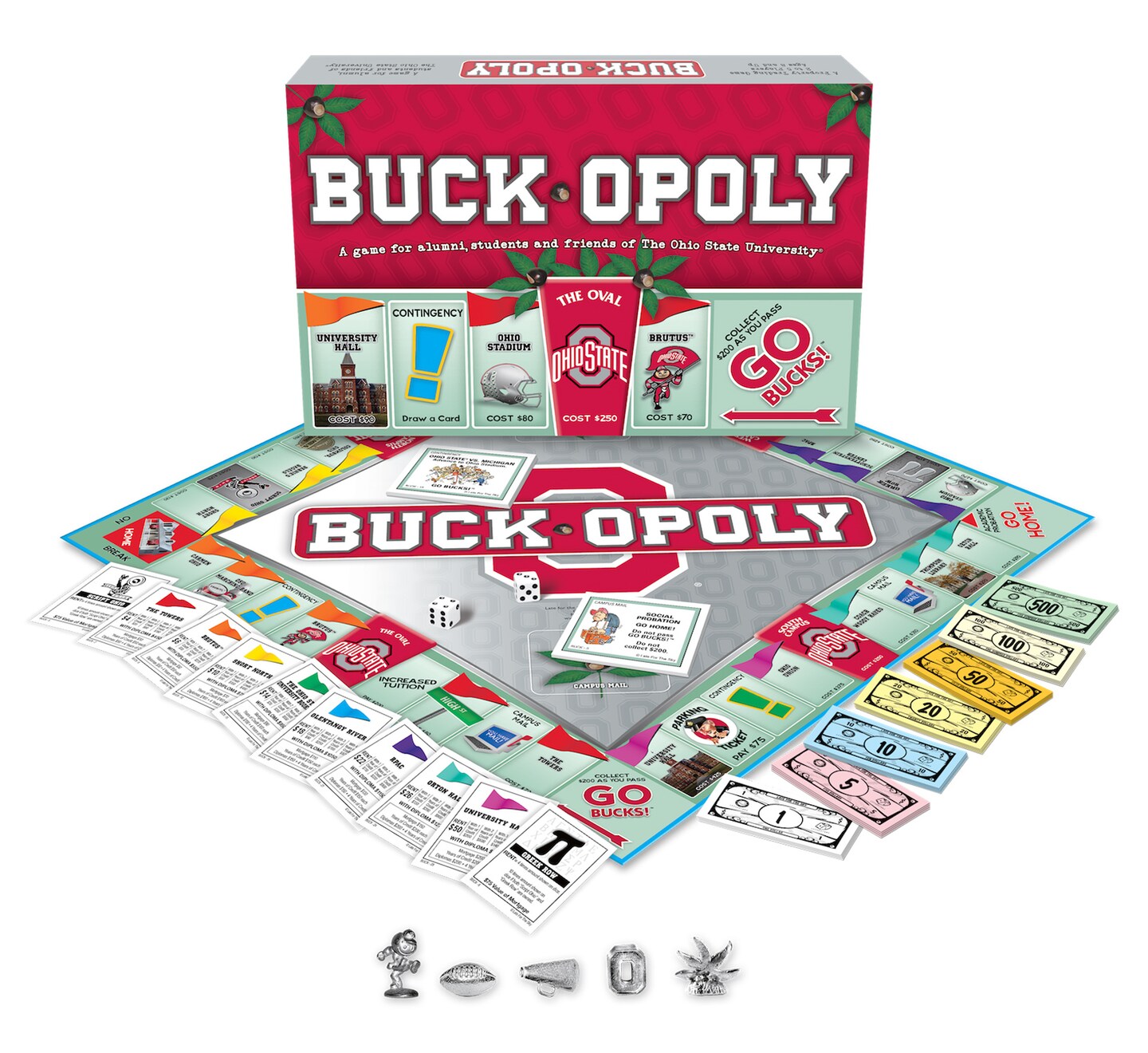 Late for the Sky: Buck-Opoly Monopoly Board Game