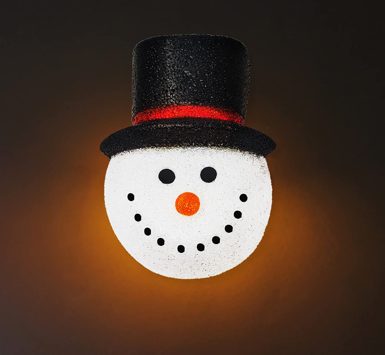 KOVOT Set of 2 Snowman Porch Light Covers | Weatherproof Outdoor Holiday Decor | 9&#x22; W x 12&#x22; H | Easily Fits Most Light Fixtures for Instant Festivity