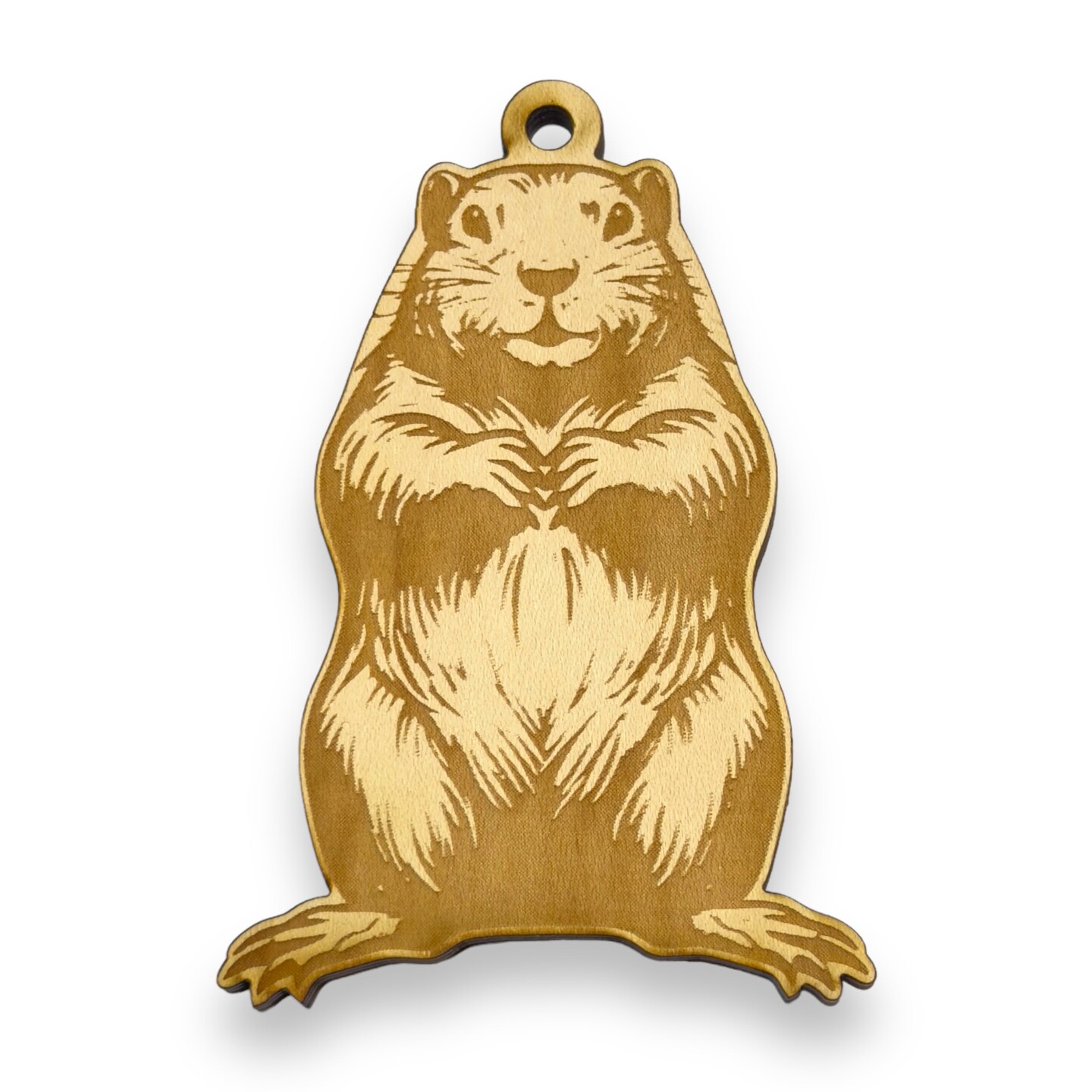 Ornament - Beaver Raw Wood Ornament - Beaver Raw Wood