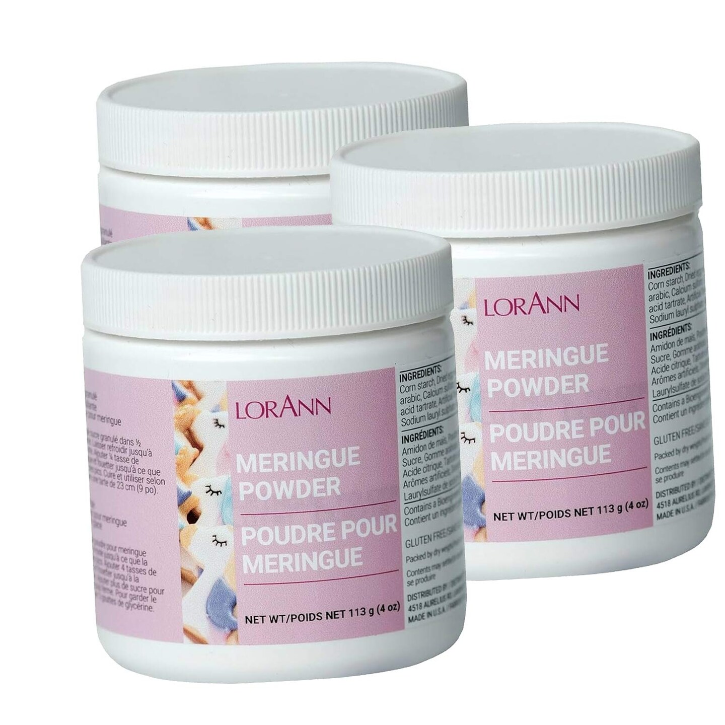 Meringue Powder for Stabilizing and Perfecting Meringues and Royal Icing