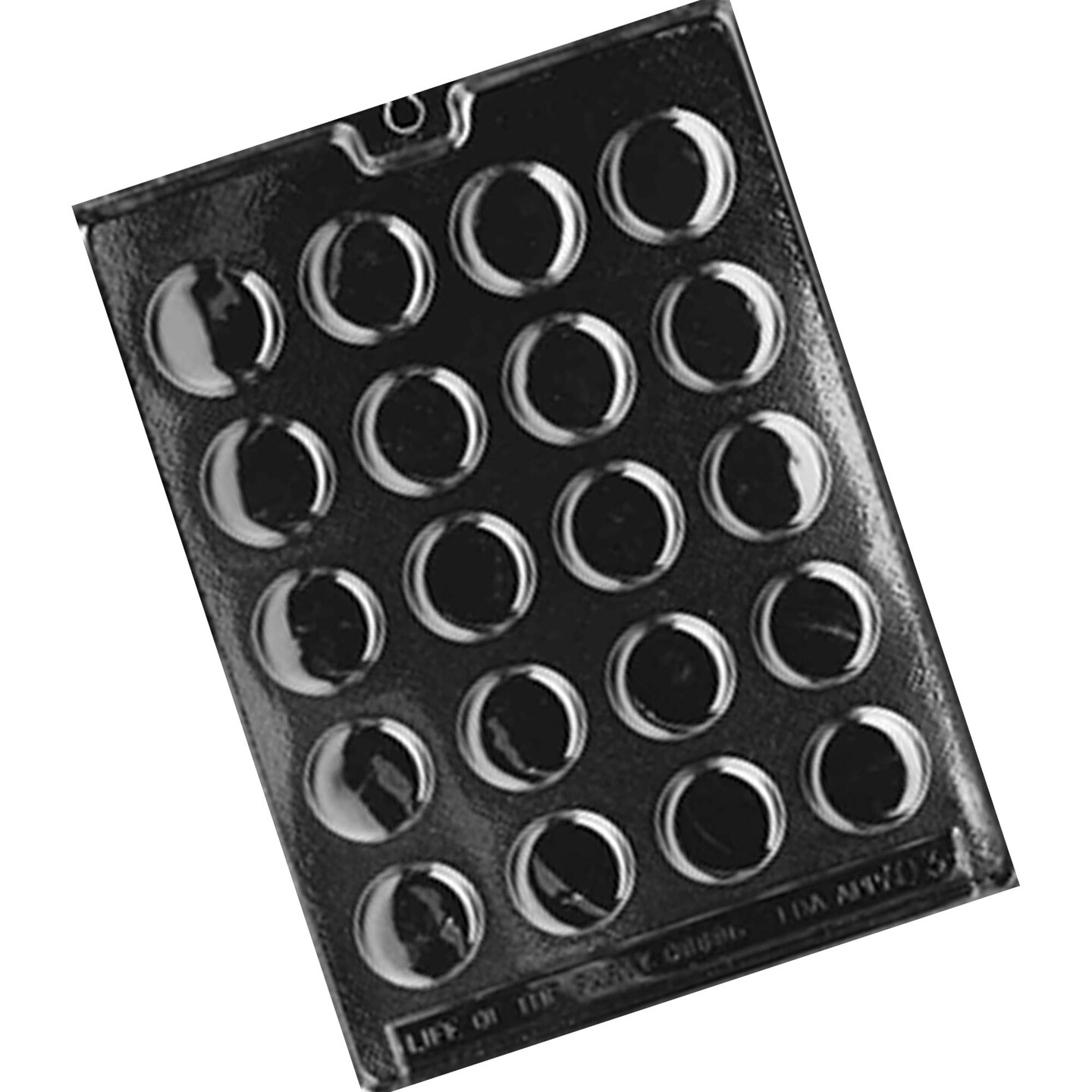 Thin Peppermint Patty Chocolate Mold