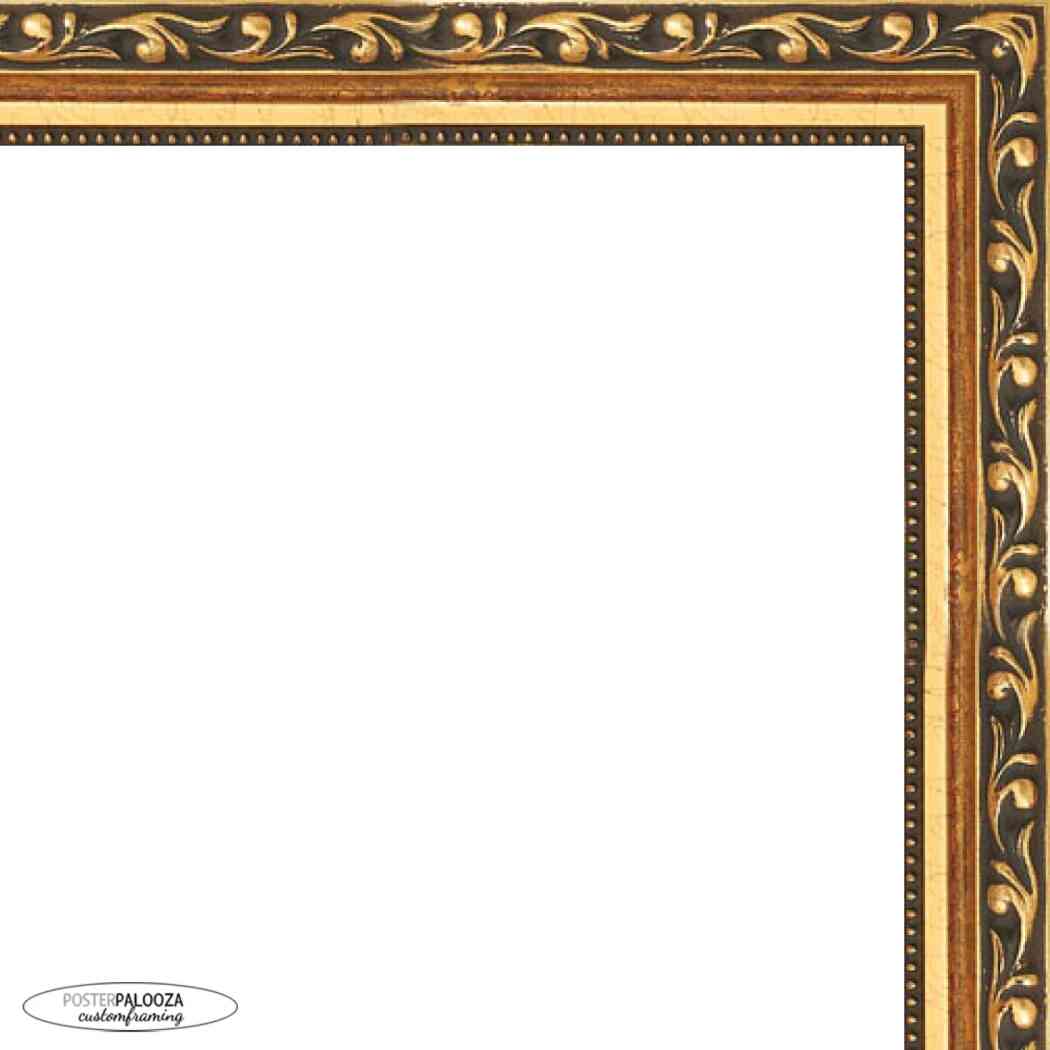 17x21 Museum-Quality Picture Frame with UV-Resistant Acrylic & Acid-Free Backing, Available in 4 Finishes - Gold, Silver, Bronze, and Black