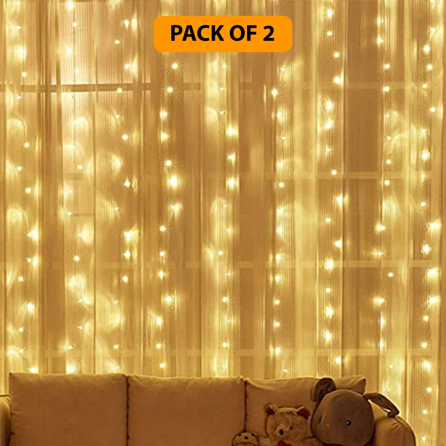 12 Pcs PDQ 48L Warm White Curtain Light For Halloween Michaels 12-pcs-pdq-48l-warm-white-curtain-light-for-halloween-michaels