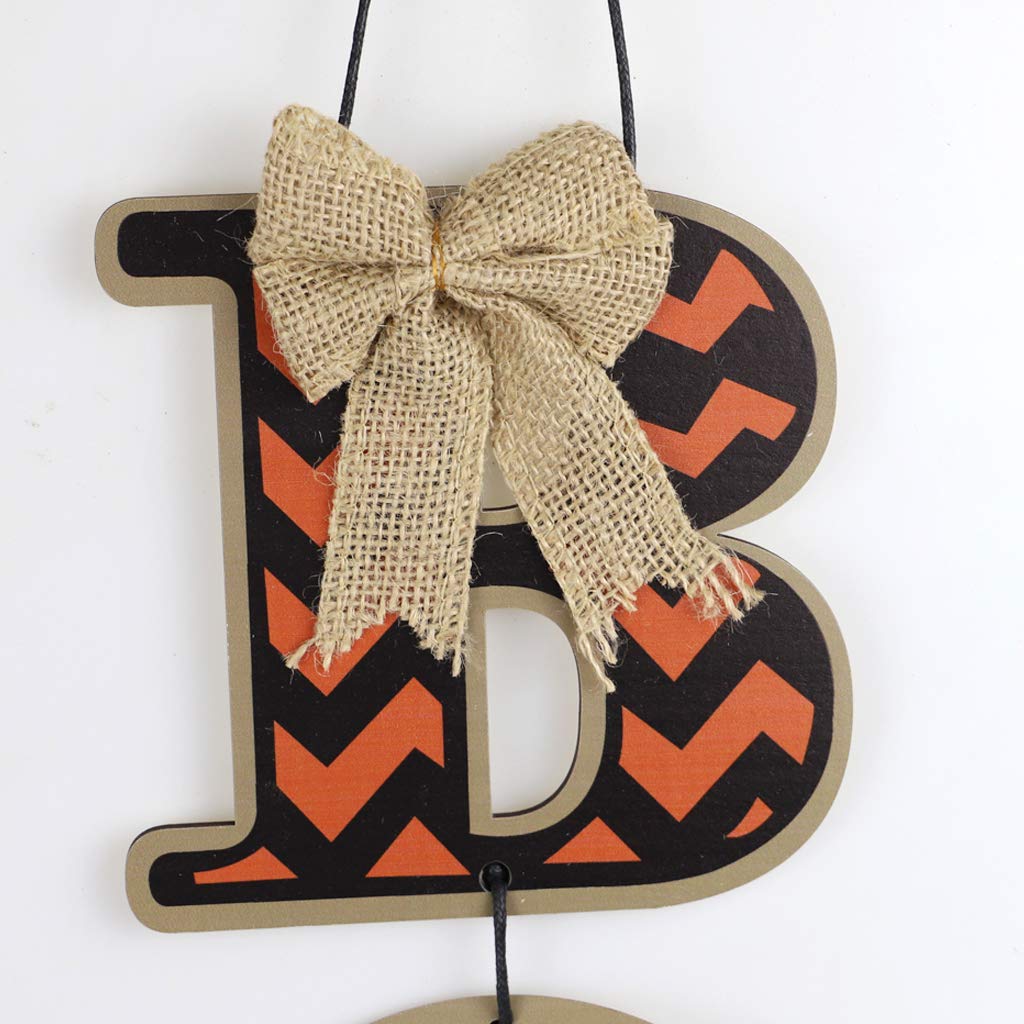 &#x22;BOO&#x22; Wall Sign, Halloween Door Sign, Walls Hanging Decor, Halloween Festivities