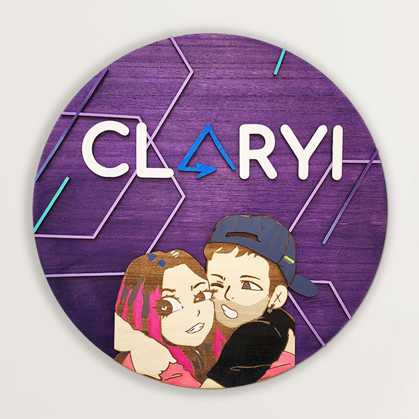 Custom Business Logo | Custom Wood Sign | Personalized Sign | Wooden Business Sign | 3D Round Logo Sign for Business