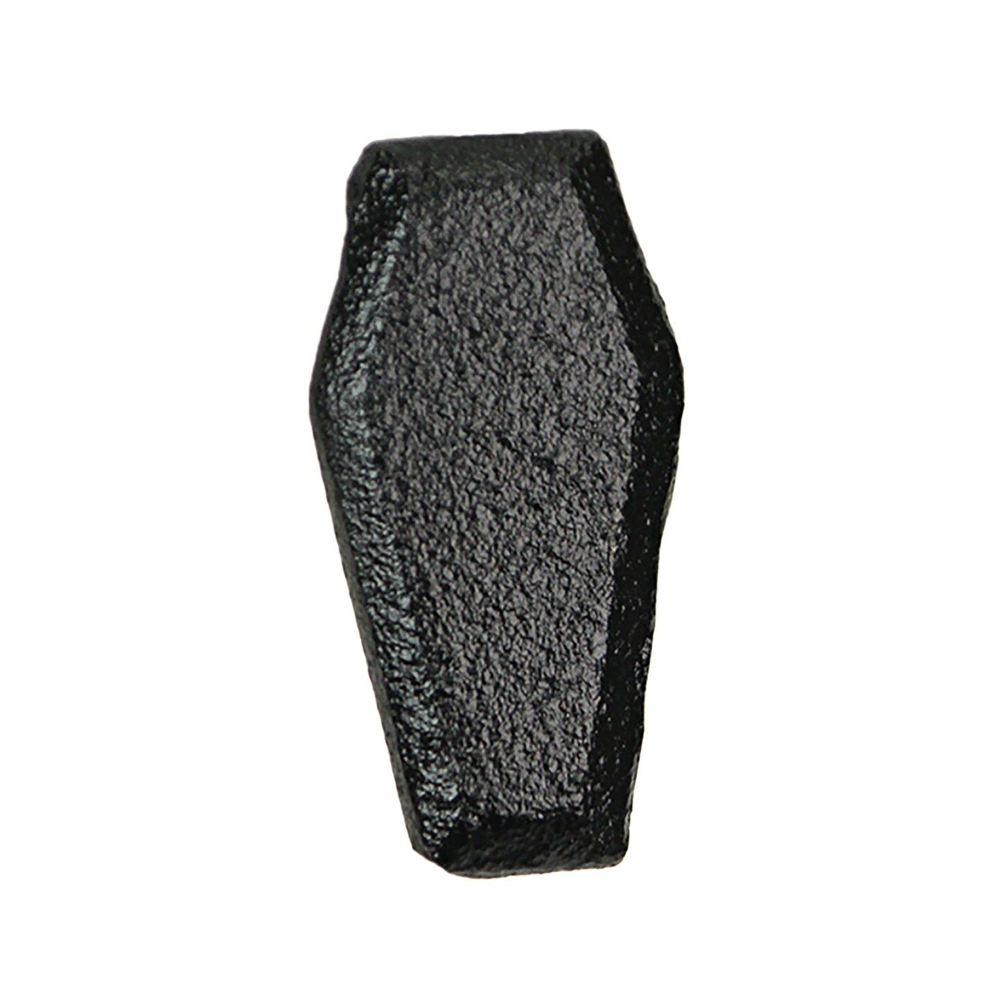 Set of 6 Gothic Black Coffin Pulls - 2.5" x 1.5" - Cabinet Decor