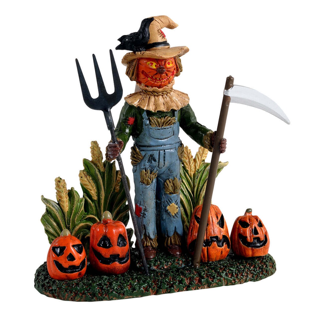 Lemax Spookytown Scary Scarecrow