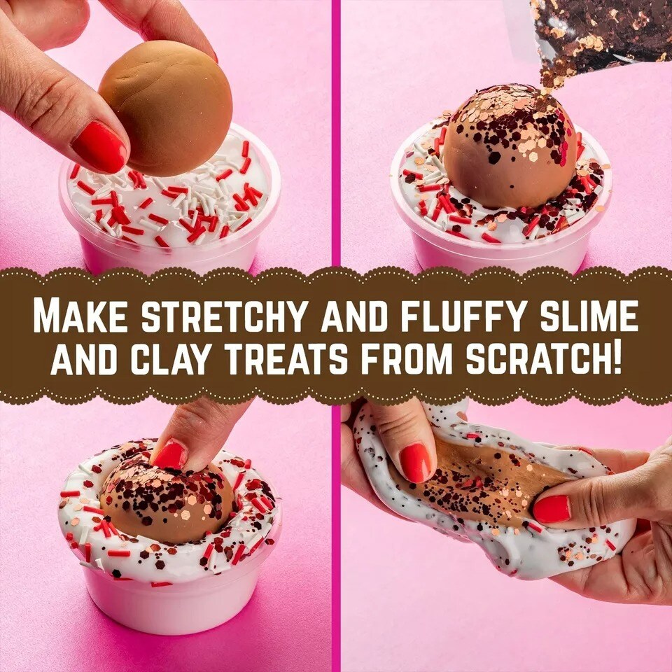 Cakes & Sweet Treats Slime Kit, Scented Slime for Kids and Slime Butter