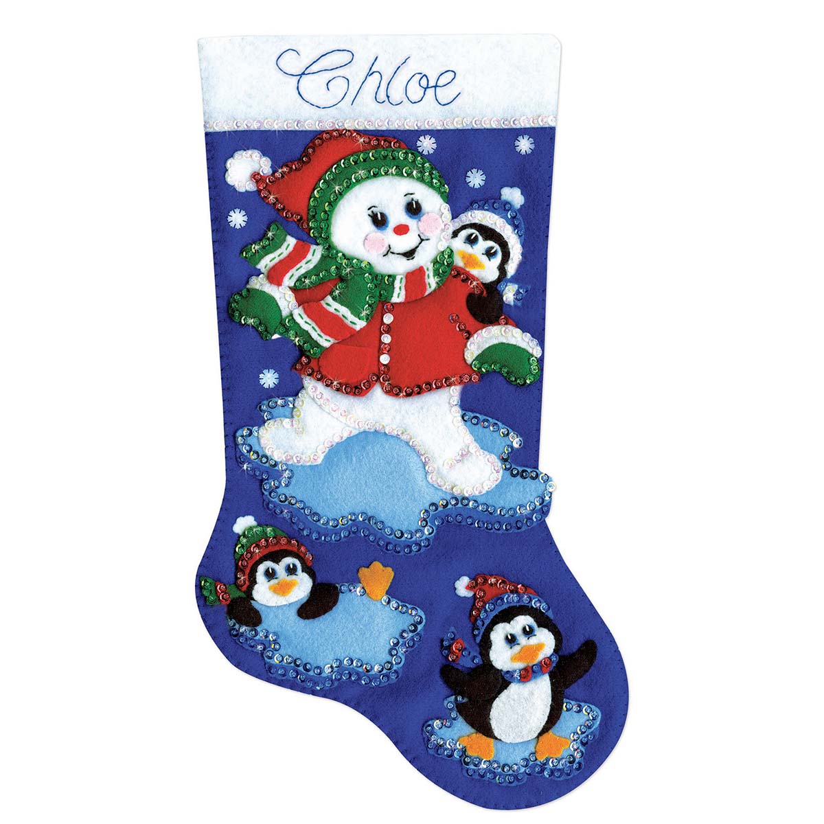 Design Works  Holiday Friends Stocking Kit