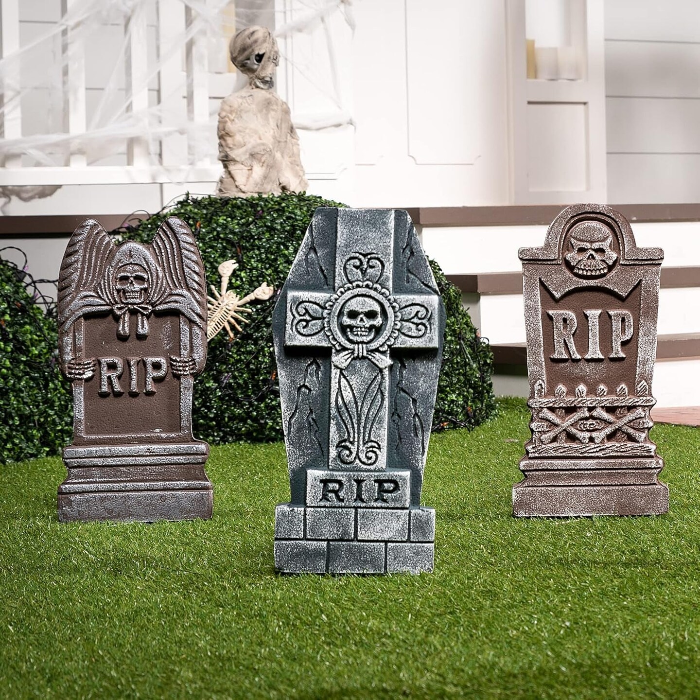 Halloween Foam RIP Graveyard