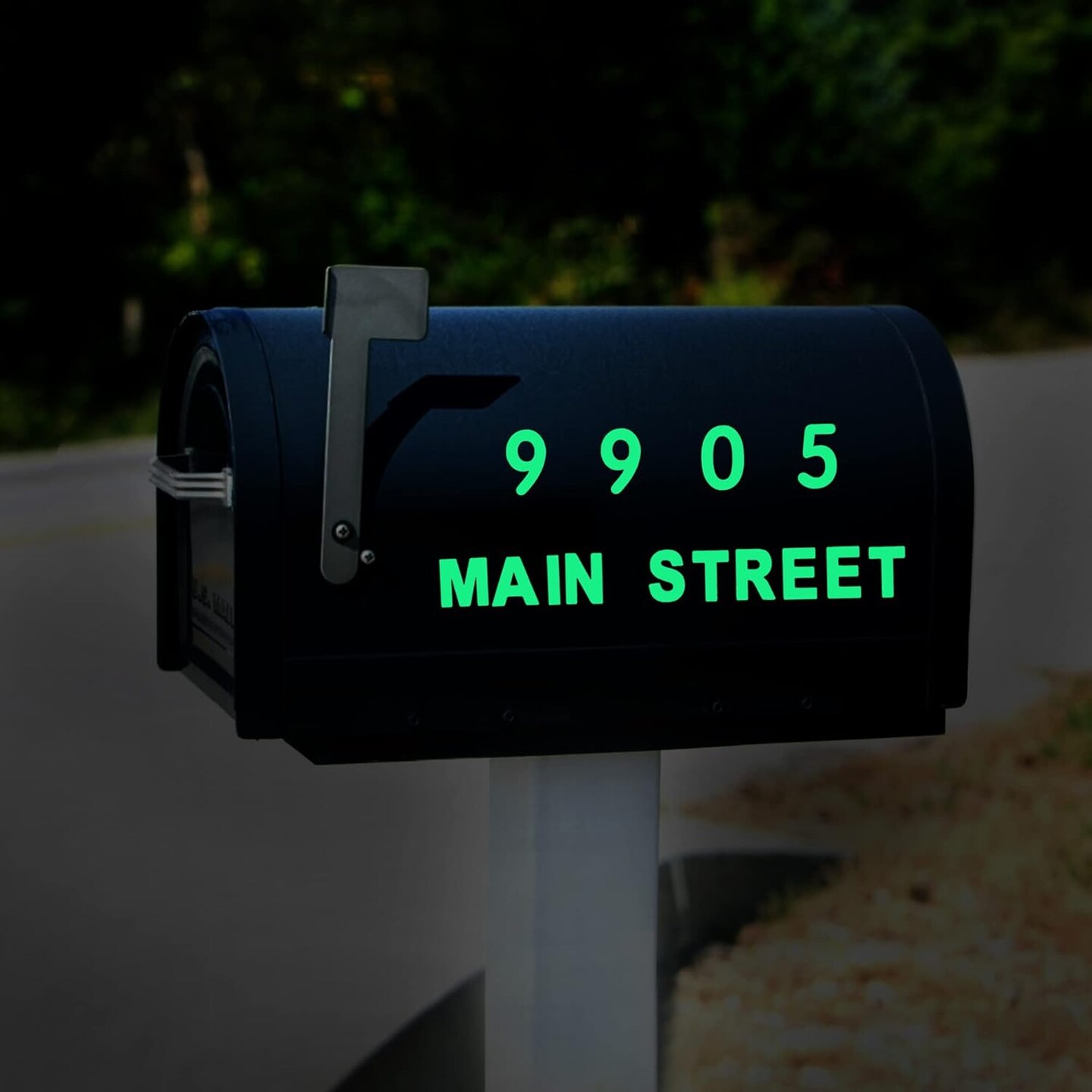 84pcs Glow in The Dark Alphanumeric Luminous Stickers (Green)