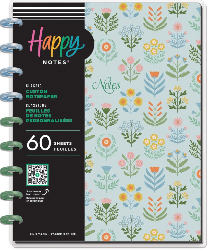 Happy Planner Classic Disc Bound Notebook-Cottage Charm