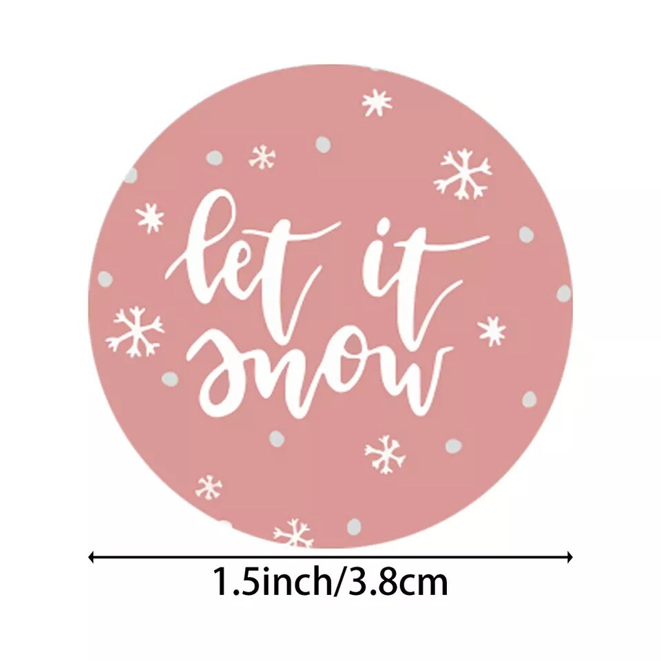 1000Pcs Thank You Stickers for Small Business 1.5Inch Self-Adhesive Round Labels