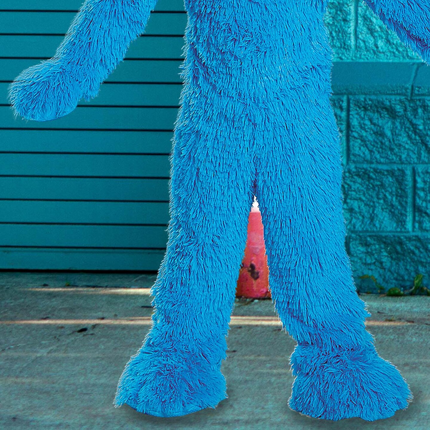 Baby Extra Deluxe Cookie Monster Costume Infant Small 6-12 Months