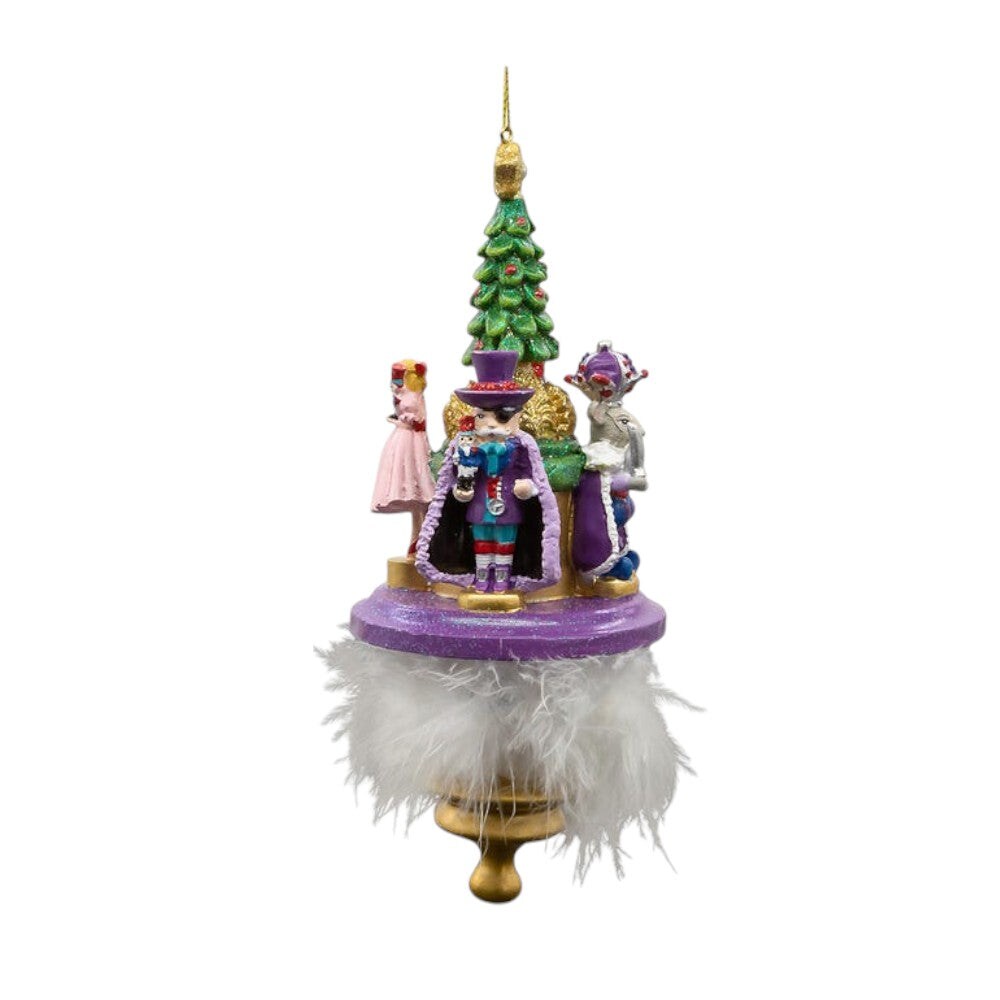 7" Nutcracker Suite Hat Ornament – Festive Resin Christmas Decoration