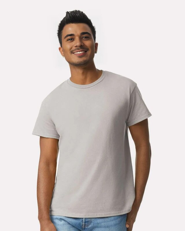 Gildan® Ultra Cotton Short Sleeve Crewneck T-Shirt – Unisex Heavyweight Plain Tee for Daily Wear & Custom Printing
