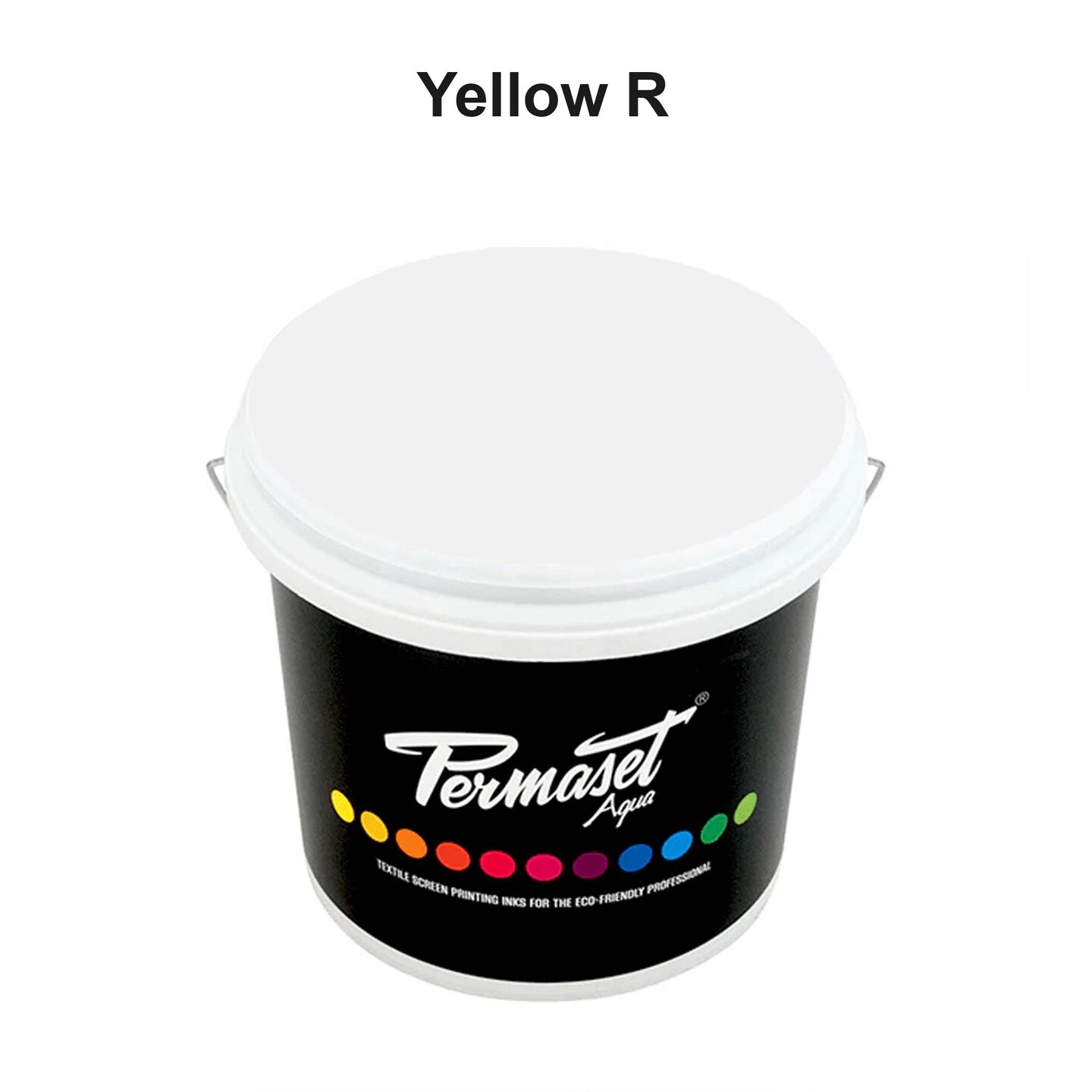 Supacover Yellow R Permaset Aqua Supercover Waterbased Textile Ink, Color: Yellow R, Size ...