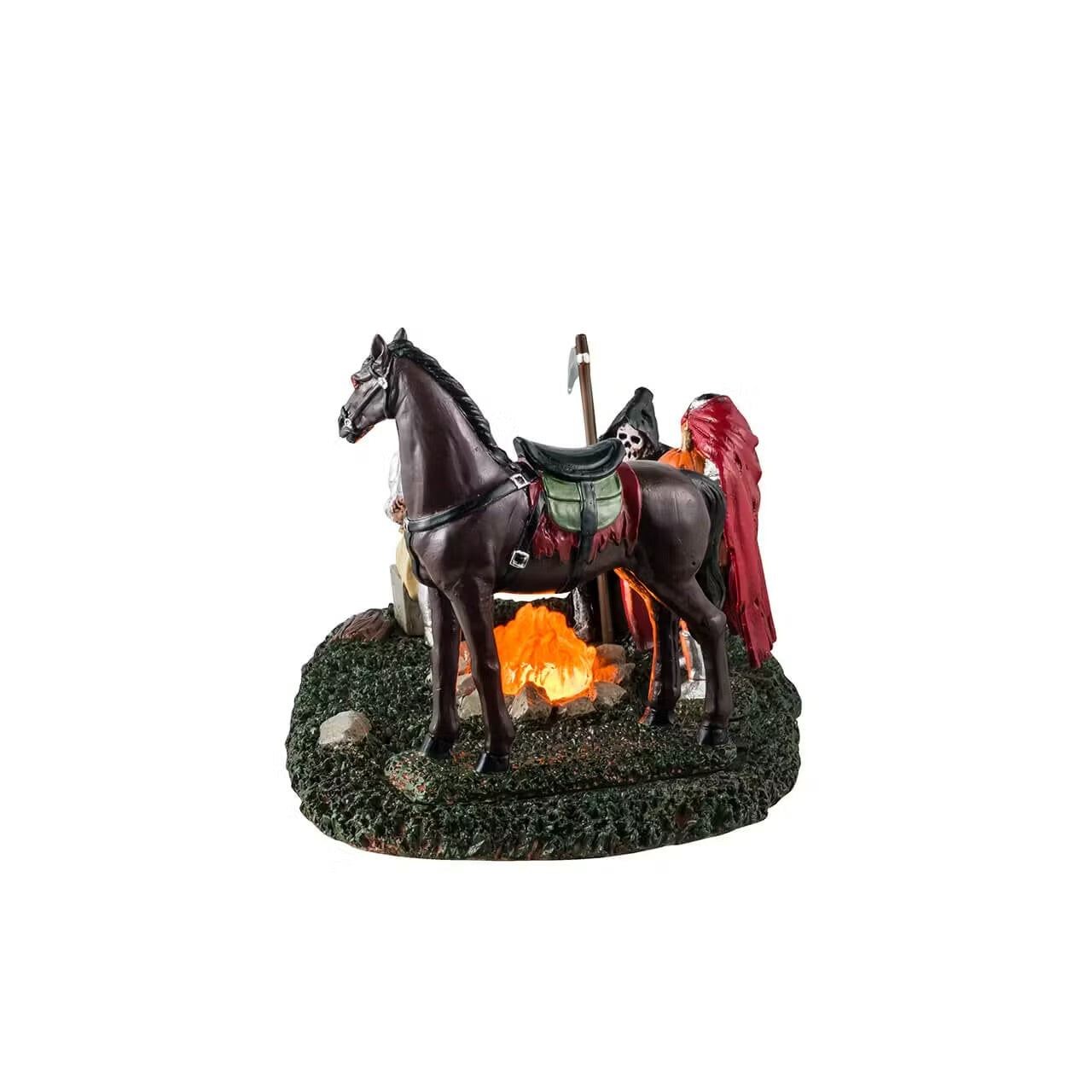 Lemax Spooky Town Halloween Village Accessory: Cursed Campfire