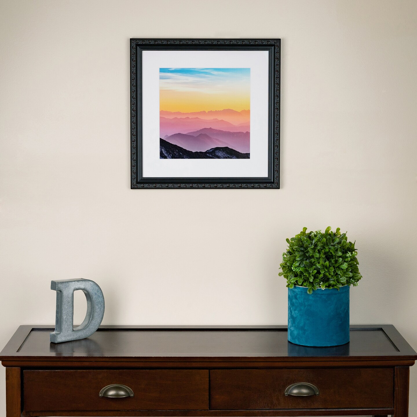 ArtToFrames 11x14 Inch Picture Frame, This 1.25 Inch Custom Wood Poster Frame is Available in Multiple Colors, Great for Your Art or Photos - Comes with Regular Glass and Corrugated Backing (A40HF)