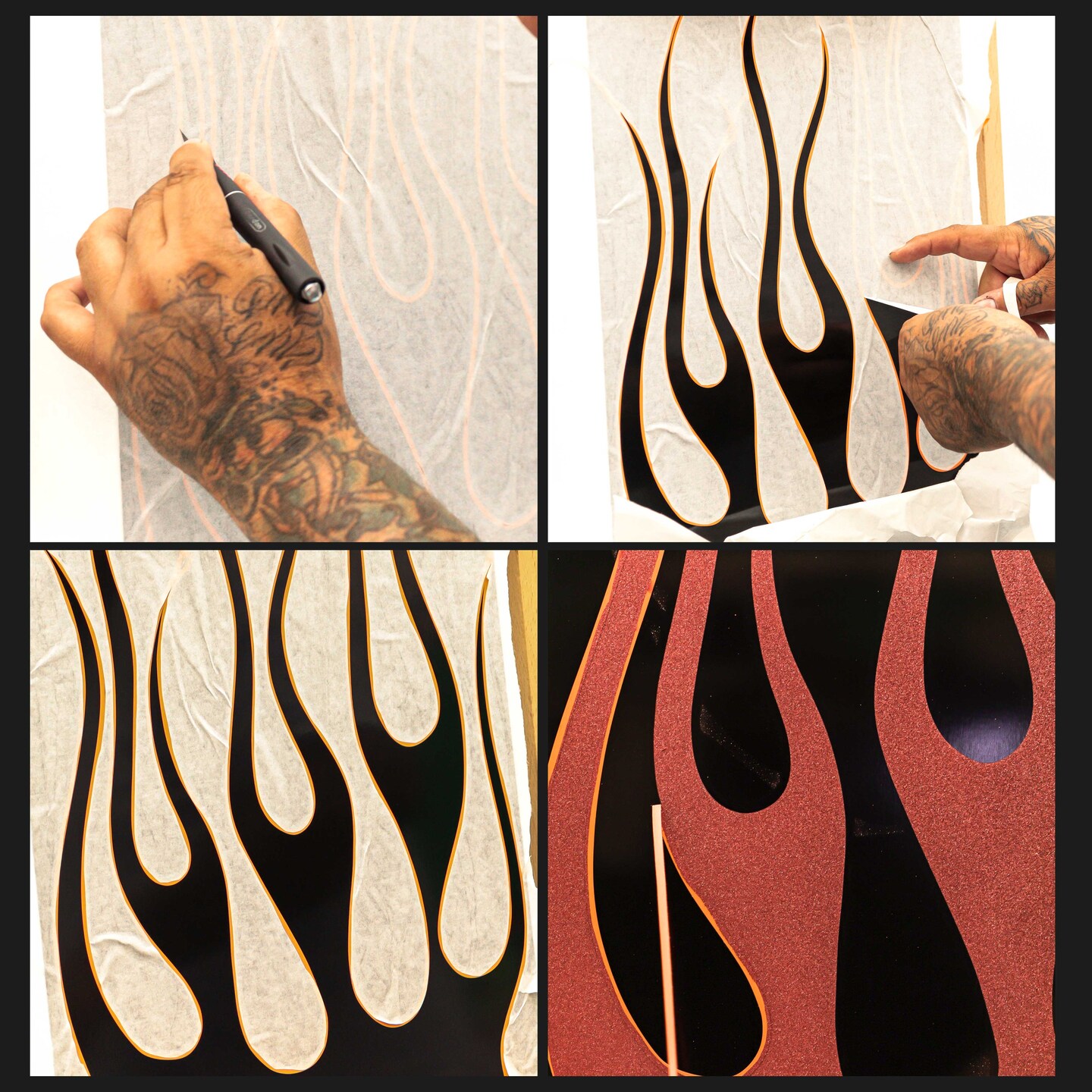Custom Shop 18&#x22; x 150&#x27; Roll of Semi-Transparent Masking Film/Frisket for Artists, Airbrush Graphics, Auto, Tracing, Cutting Templates, Stencil Making