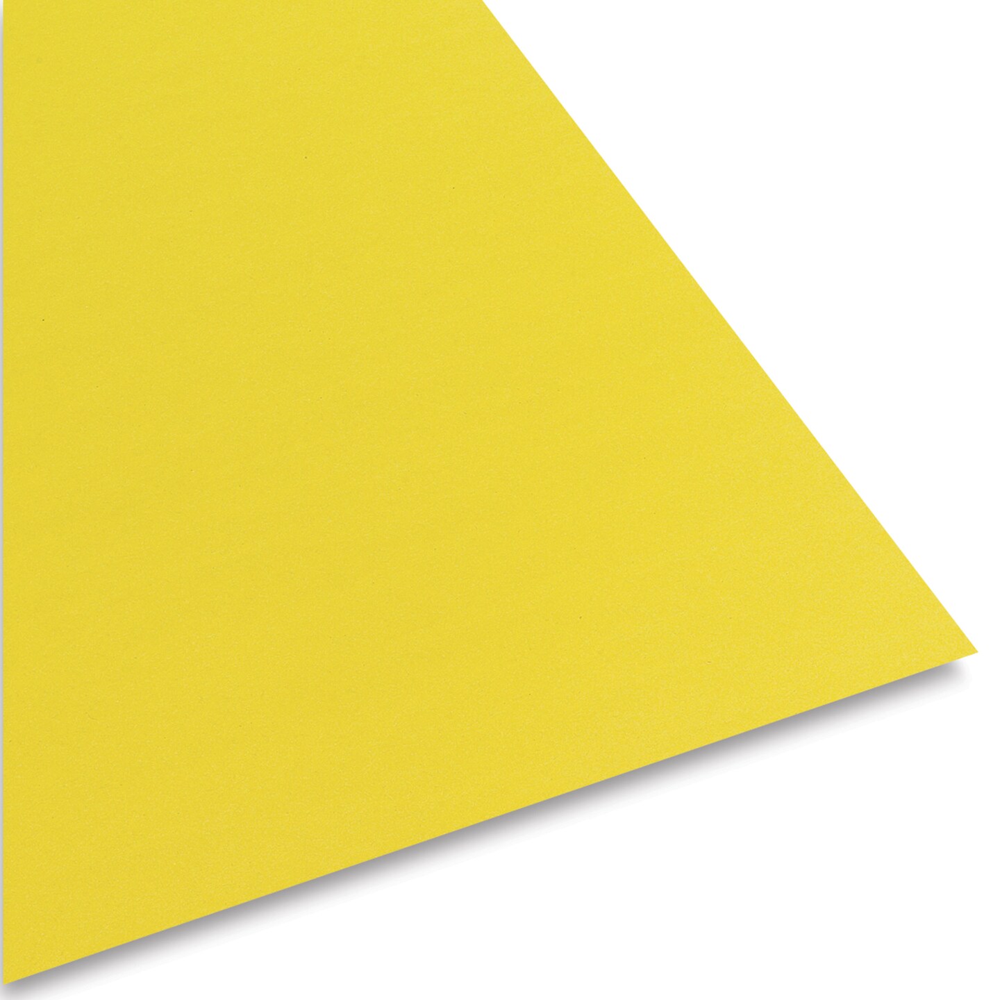 Pacon Railroad Board - 22&#x22; x 28&#x22; x 4 Ply, Lemon Yellow, 100 Sheets