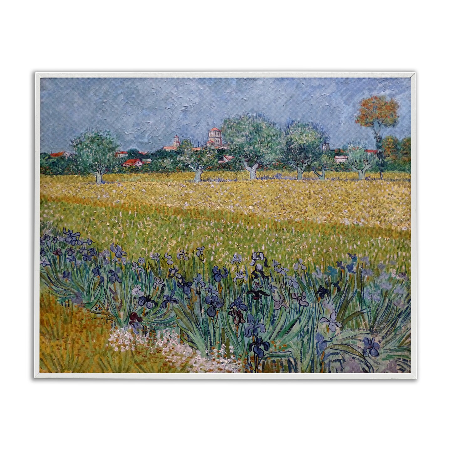 Stupell Industries Van Gogh View of Arles Framed Giclee Wall Art Design by one1000paintings