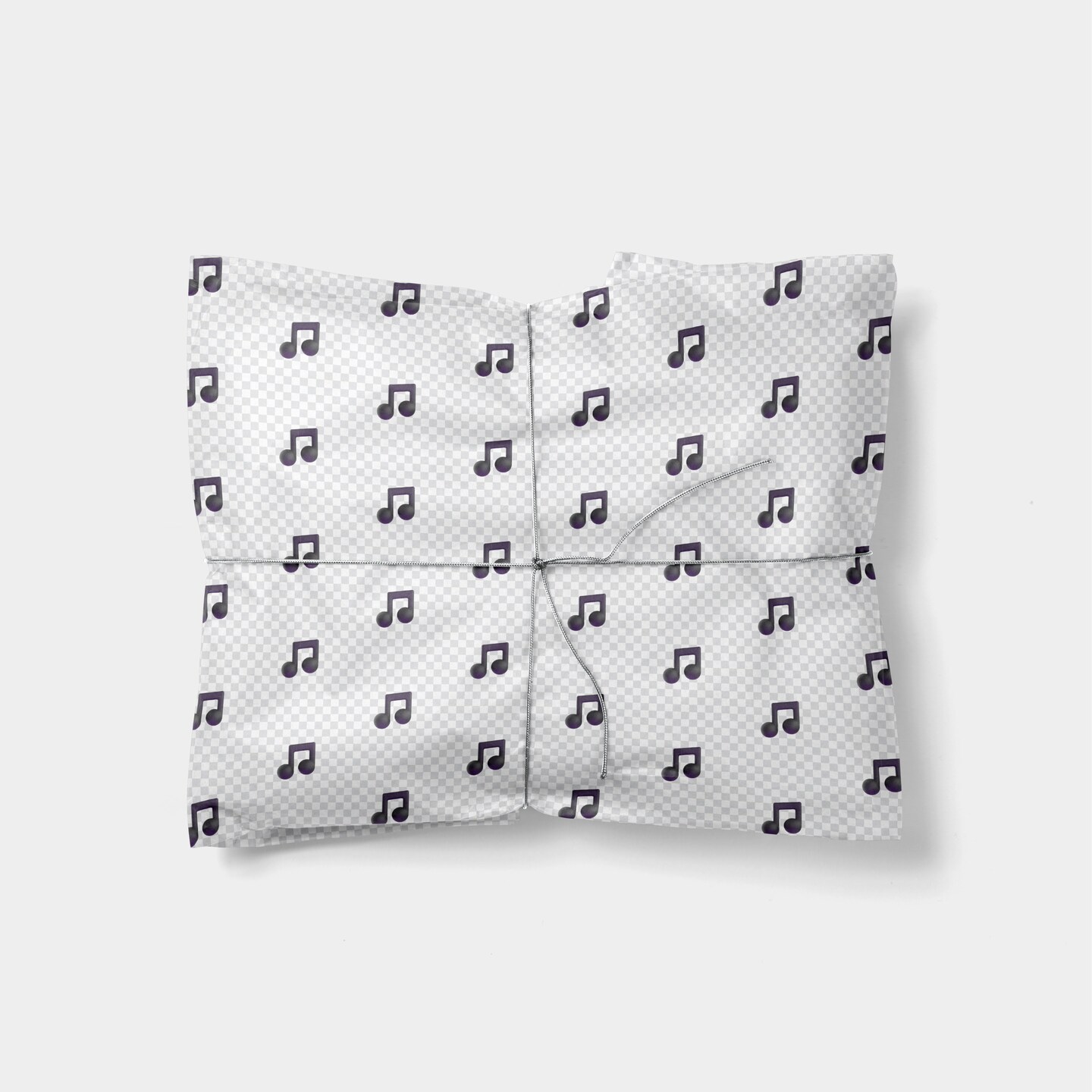 Musical Note Emoji Gift Wrap