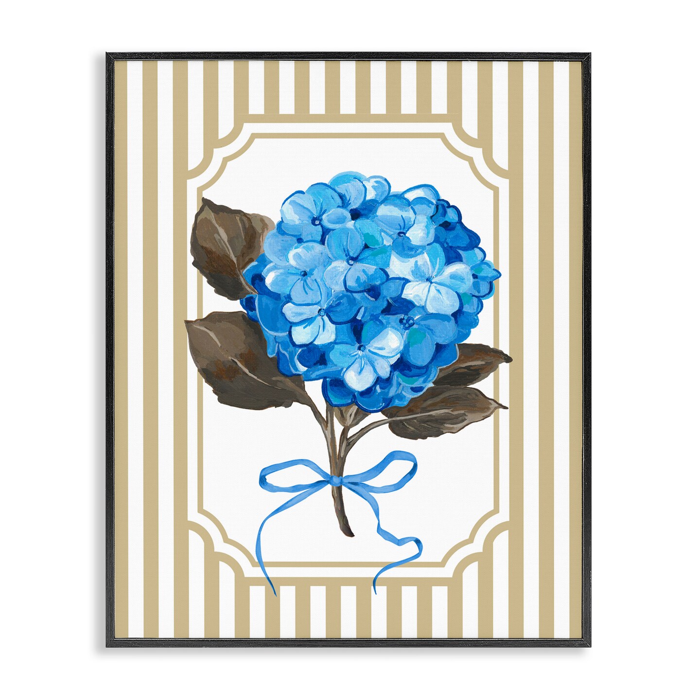 Stupell Industries Hydrangea Bundle with Bow Framed Giclee, design by Adonna Ebrahimi