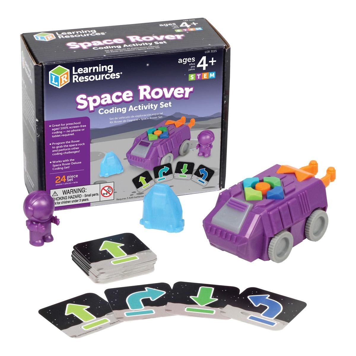 Coding The Rovers Learning Resources Space Rover Coding Activity Set, Color: Multicolored ...