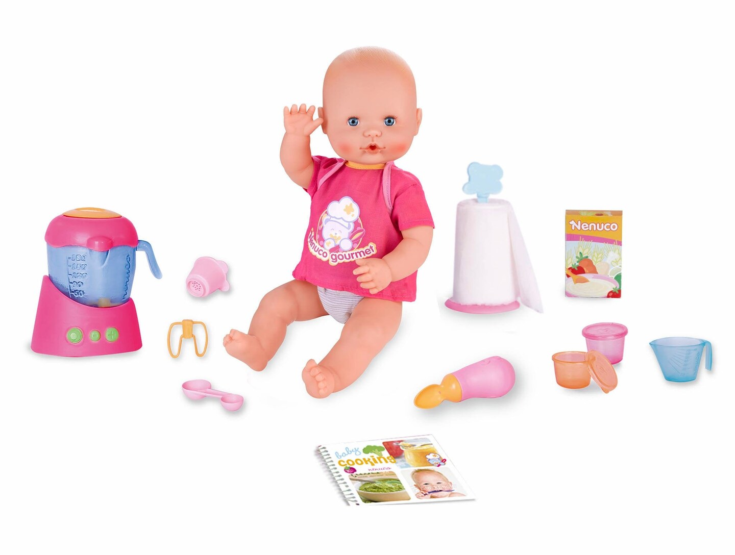 Nenuco Meals Soft Baby Doll Play Set