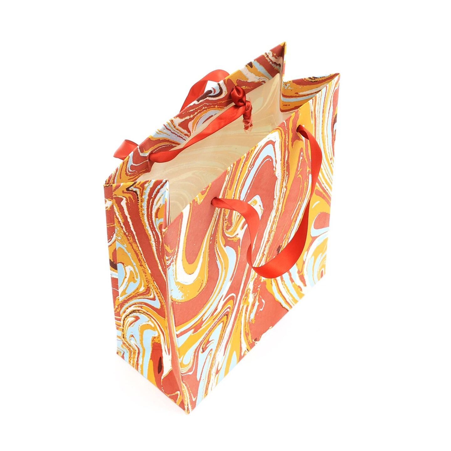 Handmade Paper Gift Bags - Set of 5, (9 X 4 X 11.5 Inch)