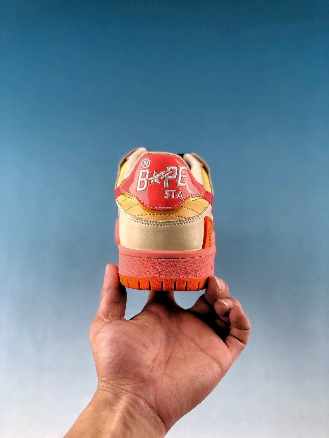 A Bathing Ape Bape SK8 Sta Orange | MakerPlace by Michaels