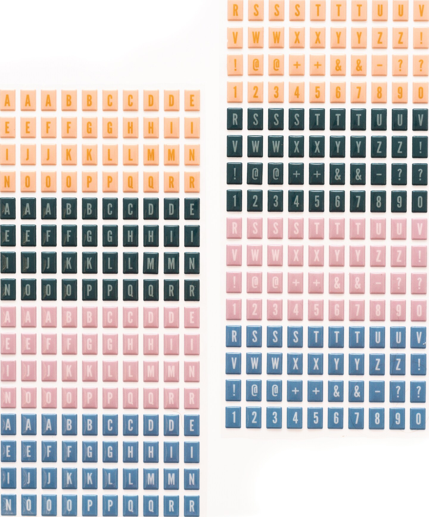 Maggie Holmes Heritage Thickers Stickers 320/Pkg-Backyard Alpha/Puffy