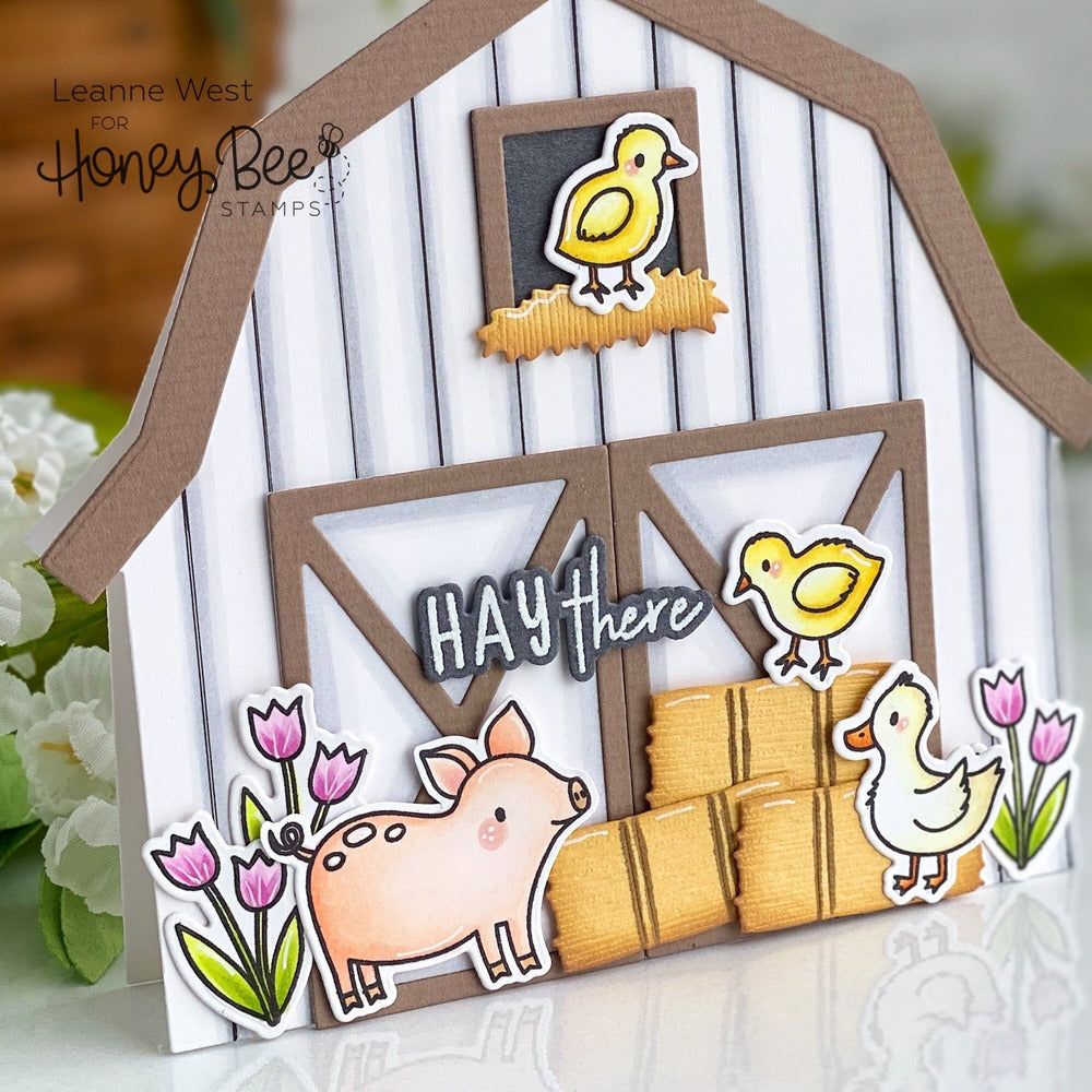Barn Scene Builder - Honey Cuts - Stand-Alone Dies - Retiring
