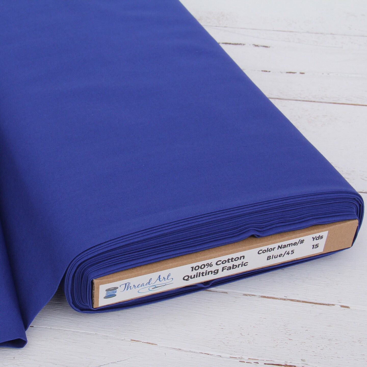 ThreadArt Premium Cotton Quilting Fabric - 44" Width - 100% Cotton - Quilting, Sewing, Crafts - 30 Colors Available - By the Yard, 3 Yard Cuts, or 10 Yard Cuts