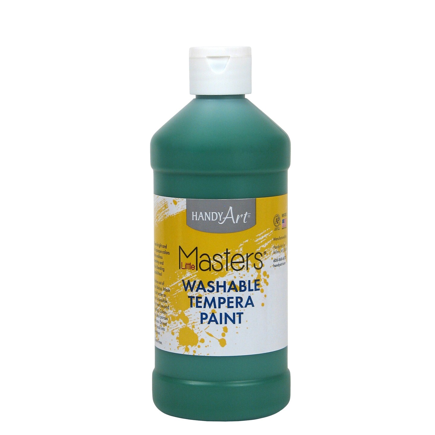 Little Masters&#xAE; Washable Tempera Paint, Green, 16 oz.
