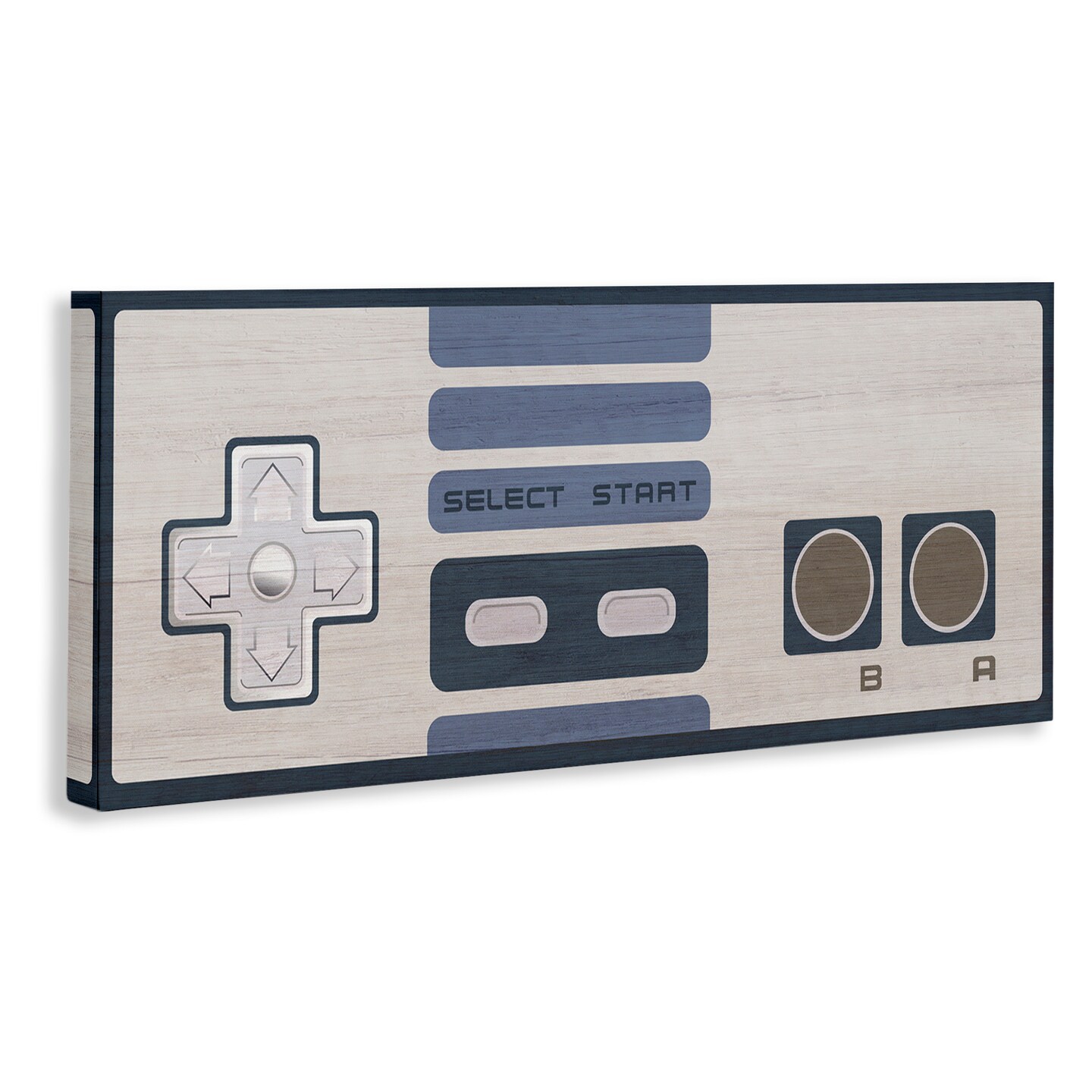 Stupell Industries Vintage Video Game System Canvas Wall Art