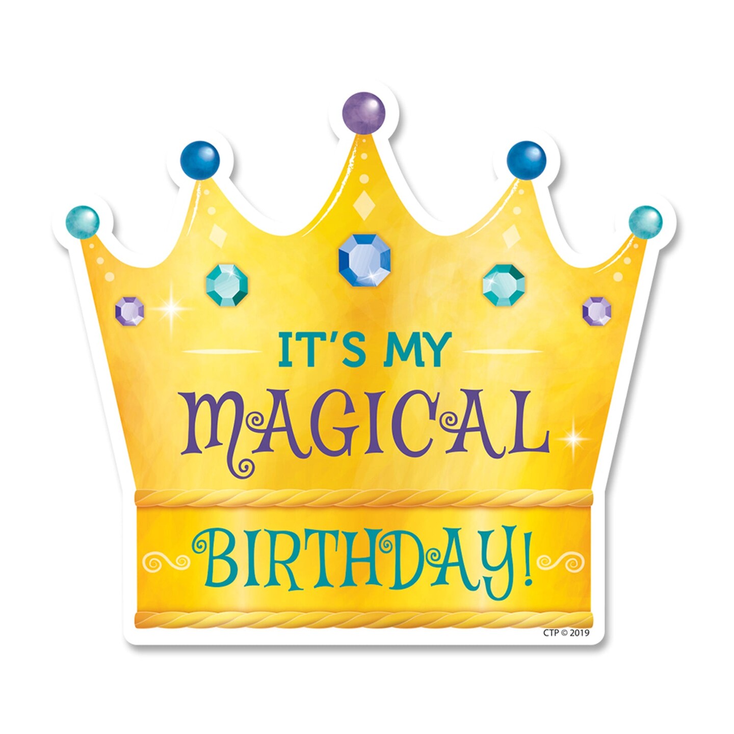 Mystical Magical It&#x27;s My Magical Birthday Badge, 36/Pack