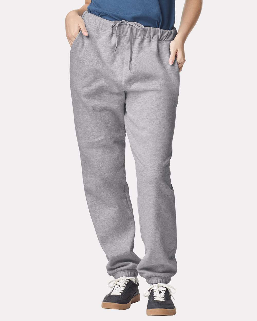 Gildan Softstyle Midweight Fleece Unisex Pocket Sweatpants For Casual Lounging And Custom Athletic Wear