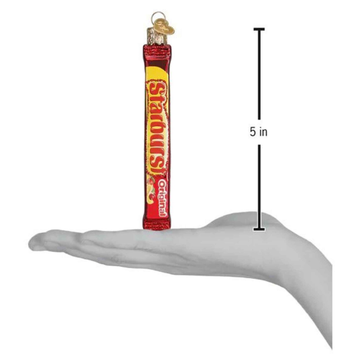 Old World Christmas 5.0 Inch Starburst Tree Ornament , Original Candy Fruit Flavor