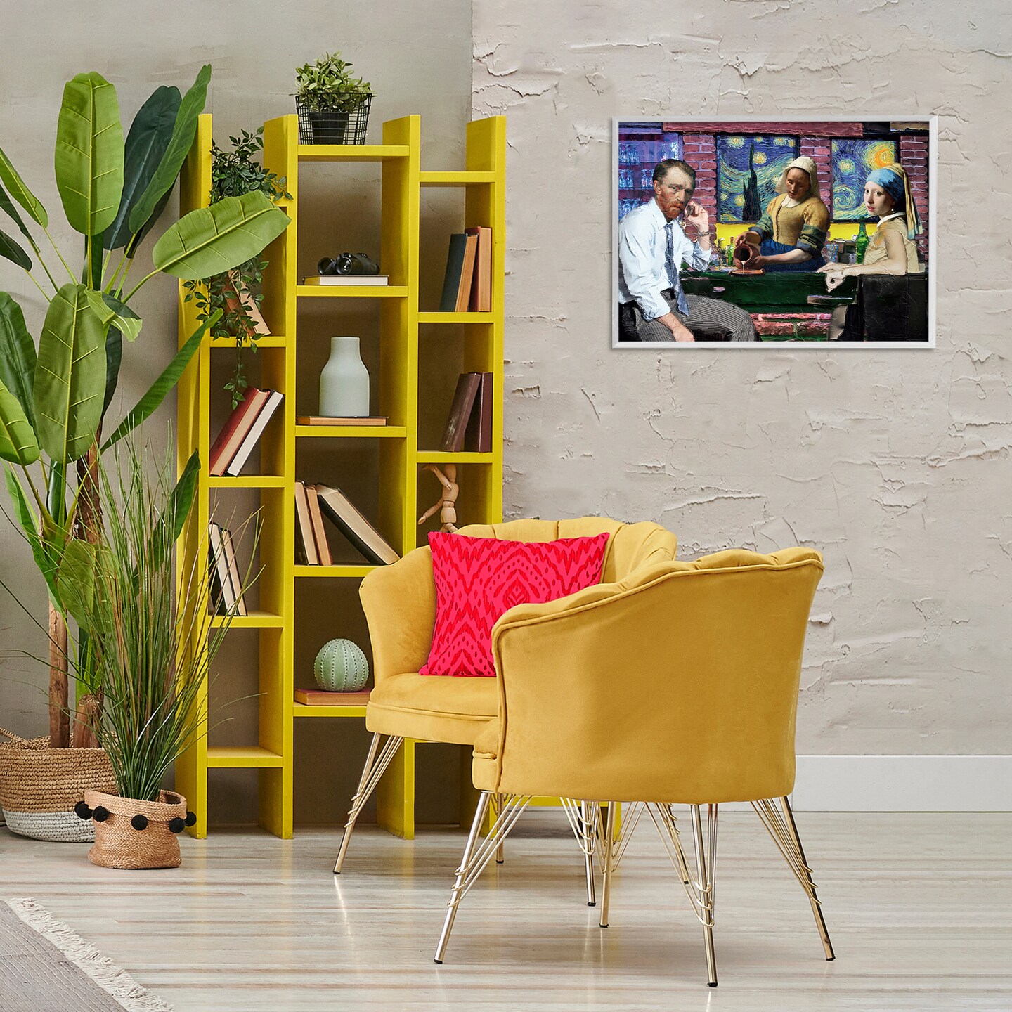 Stupell Industries Classic Paintings Gathered Framed Giclee Wall Art Design by Reinders